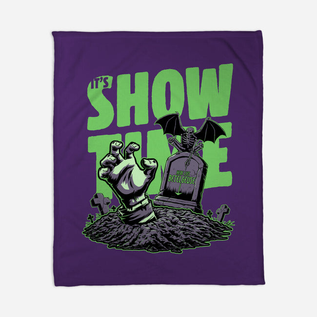 Beetle Graveyard Showtime-None-Fleece-Blanket-Studio Mootant