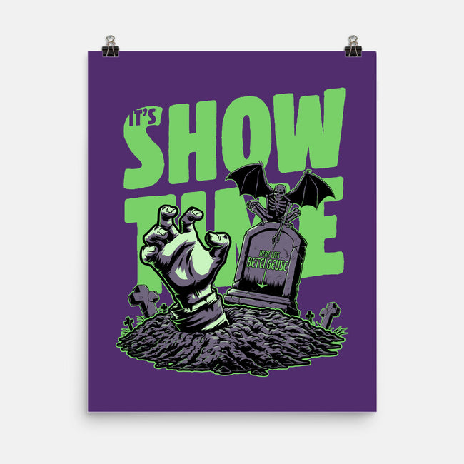 Beetle Graveyard Showtime-None-Matte-Poster-Studio Mootant