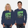 Beetle Graveyard Showtime-Unisex-Crew Neck-Sweatshirt-Studio Mootant