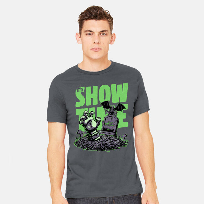 Beetle Graveyard Showtime-Mens-Heavyweight-Tee-Studio Mootant