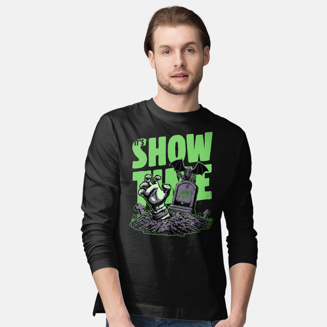 Beetle Graveyard Showtime-Mens-Long Sleeved-Tee-Studio Mootant