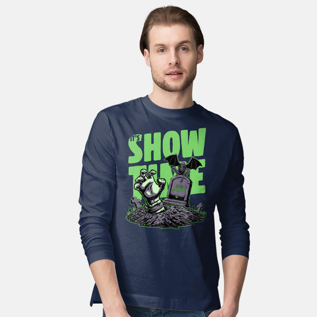 Beetle Graveyard Showtime-Mens-Long Sleeved-Tee-Studio Mootant