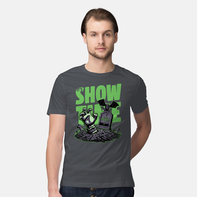 Beetle Graveyard Showtime-Mens-Premium-Tee-Studio Mootant