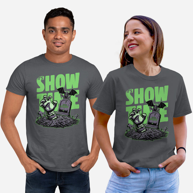 Beetle Graveyard Showtime-Unisex-Basic-Tee-Studio Mootant