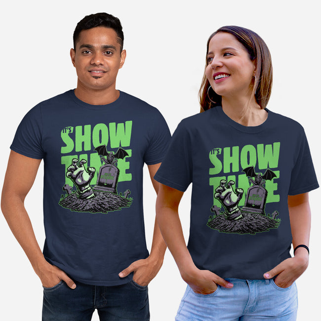 Beetle Graveyard Showtime-Unisex-Basic-Tee-Studio Mootant