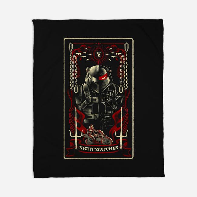 Nightwatcher Tarot Card-None-Fleece-Blanket-naomori