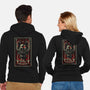 Nightwatcher Tarot Card-Unisex-Zip-Up-Sweatshirt-naomori