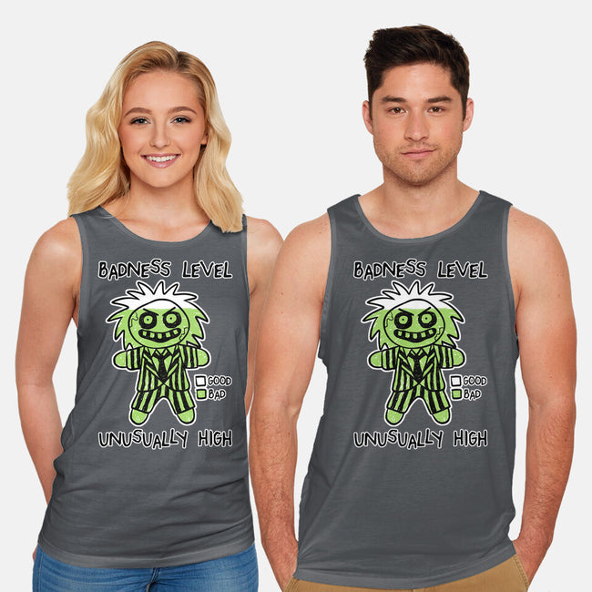 BJ Badness level-Unisex-Basic-Tank-paulagarcia