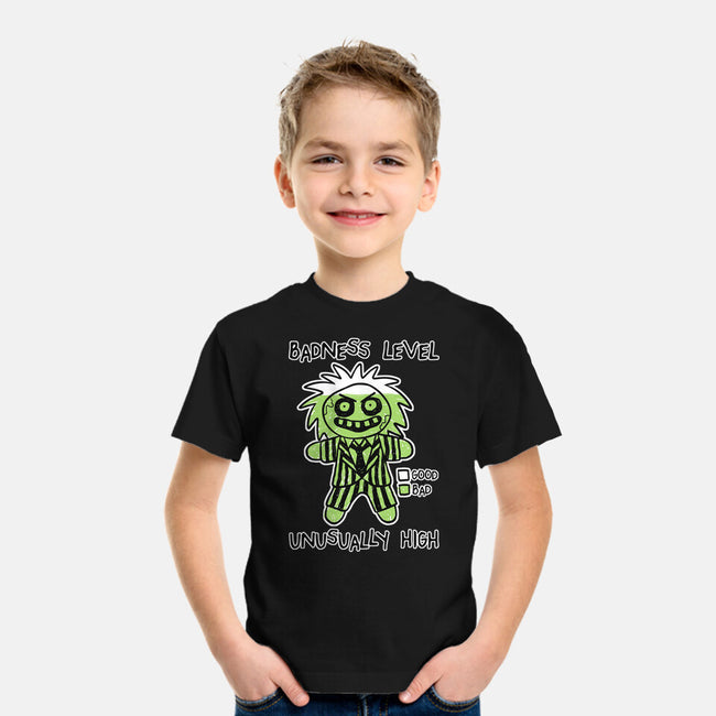 BJ Badness level-Youth-Basic-Tee-paulagarcia