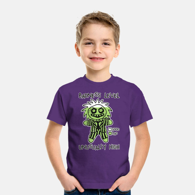 BJ Badness level-Youth-Basic-Tee-paulagarcia