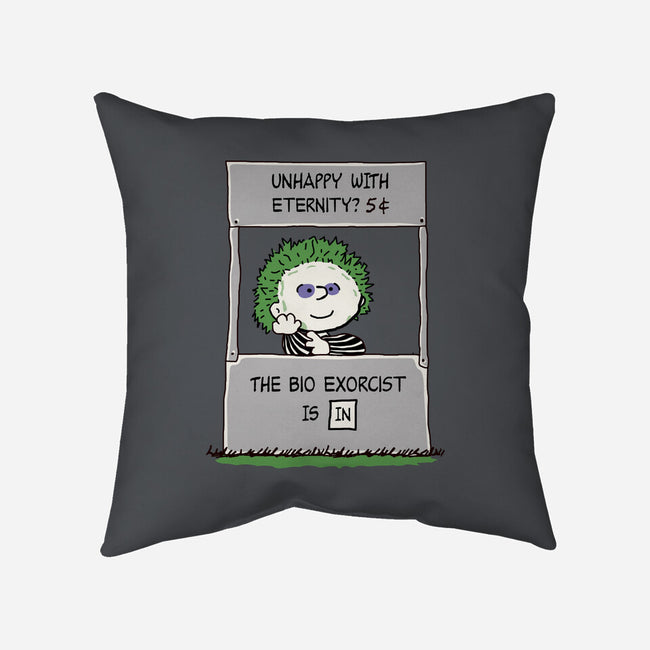 Bio Exorcist Consultancy-None-Removable Cover w Insert-Throw Pillow-Melonseta