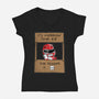 Ranger Help-Womens-V-Neck-Tee-Barbadifuoco