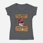 Ranger Help-Womens-V-Neck-Tee-Barbadifuoco