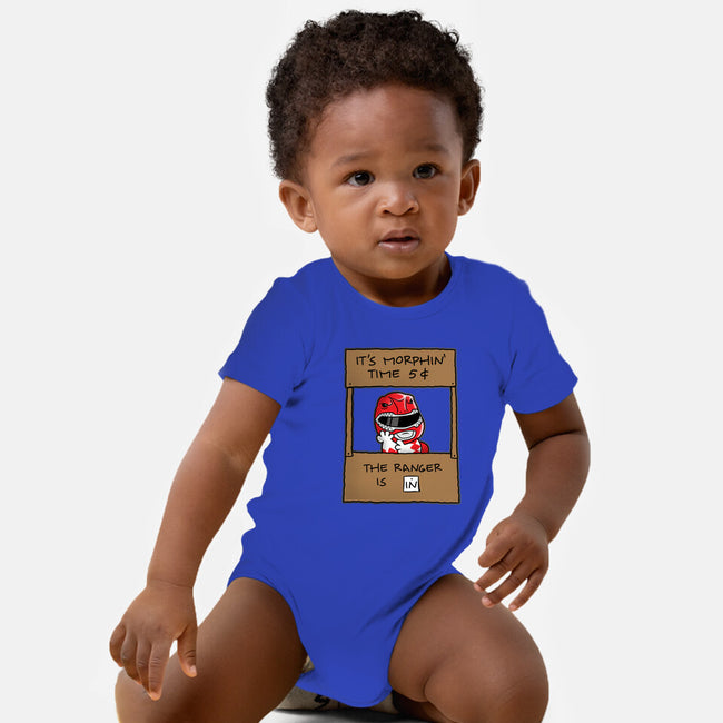 Ranger Help-Baby-Basic-Onesie-Barbadifuoco