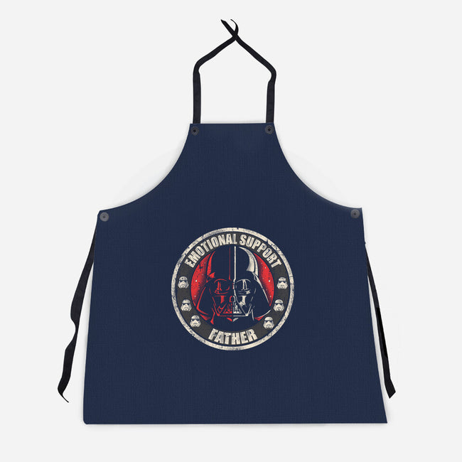 Emotional Support Father-Unisex-Kitchen-Apron-turborat14