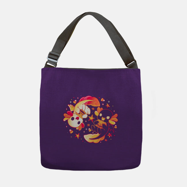 Halloween A-lotl-None-Adjustable Tote-Bag-Vallina84