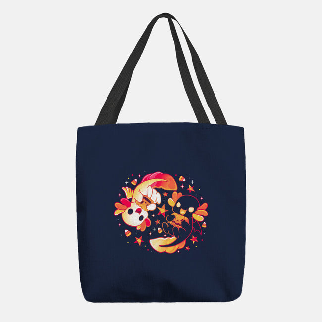 Halloween A-lotl-None-Basic Tote-Bag-Vallina84