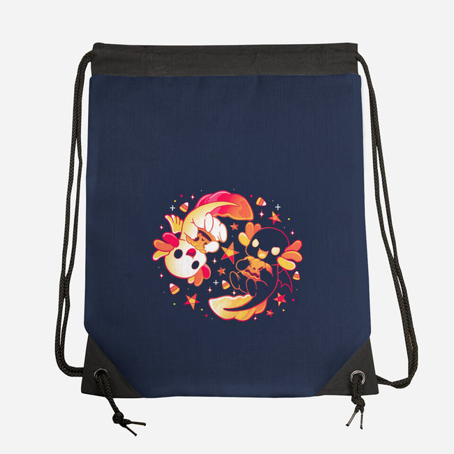 Halloween A-lotl-None-Drawstring-Bag-Vallina84