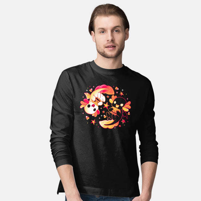 Halloween A-lotl-Mens-Long Sleeved-Tee-Vallina84