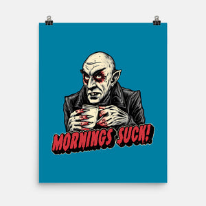 Mornings Are Sucky-None-Matte-Poster-glitchygorilla