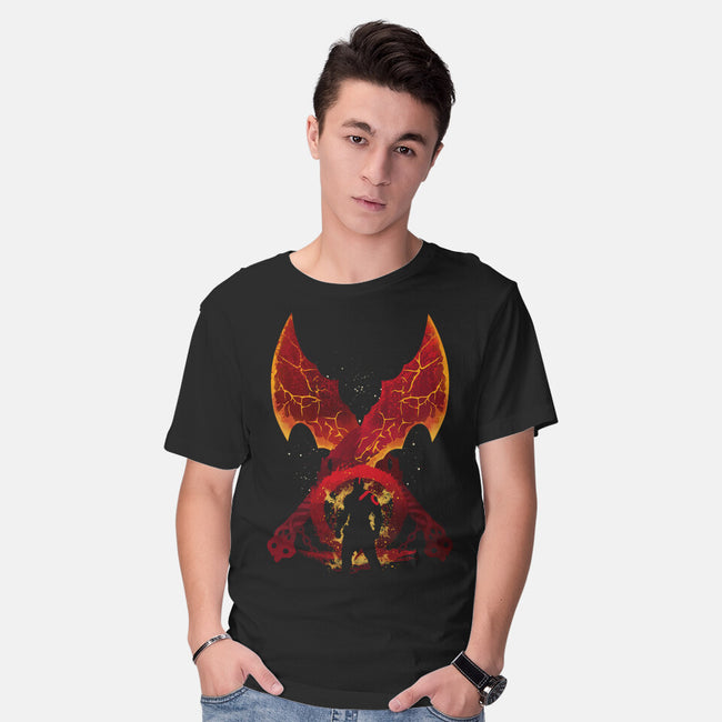 Blades Of Chaos-Mens-Basic-Tee-dandingeroz