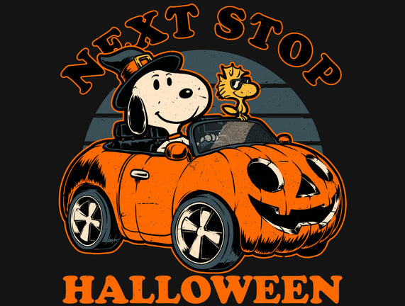 Spooky Beagle Car