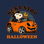 Spooky Beagle Car-Unisex-Basic-Tee-Studio Mootant