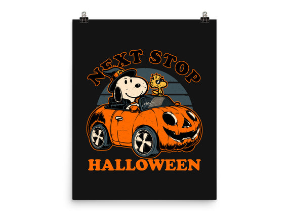 Spooky Beagle Car