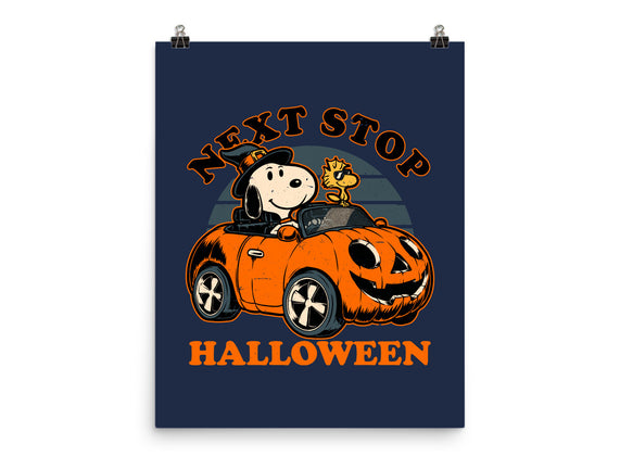 Spooky Beagle Car