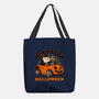 Spooky Beagle Car-None-Basic Tote-Bag-Studio Mootant