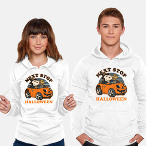 Spooky Beagle Car-Unisex-Pullover-Sweatshirt-Studio Mootant