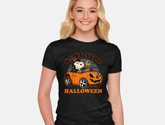 Spooky Beagle Car