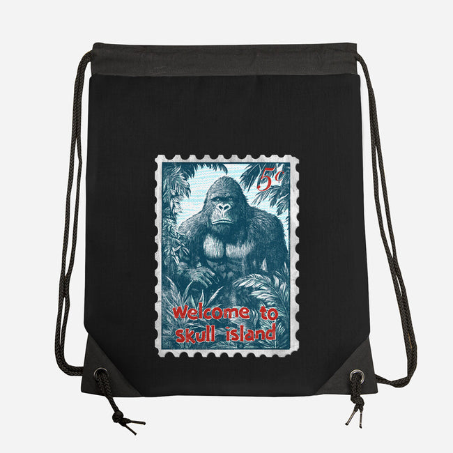 Welcome To Skull Island-None-Drawstring-Bag-kharmazero