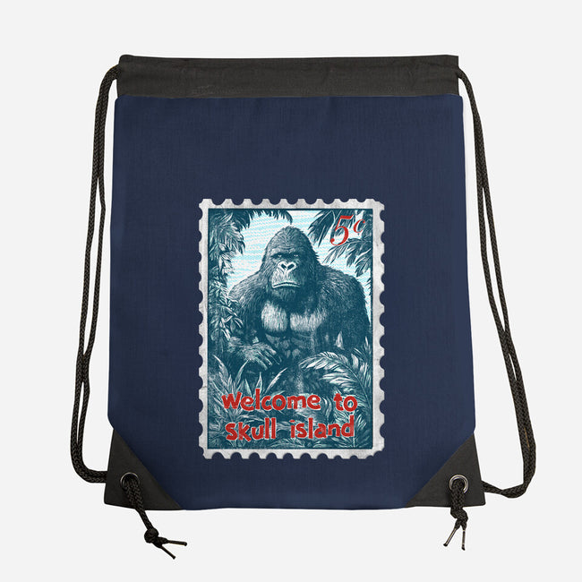 Welcome To Skull Island-None-Drawstring-Bag-kharmazero