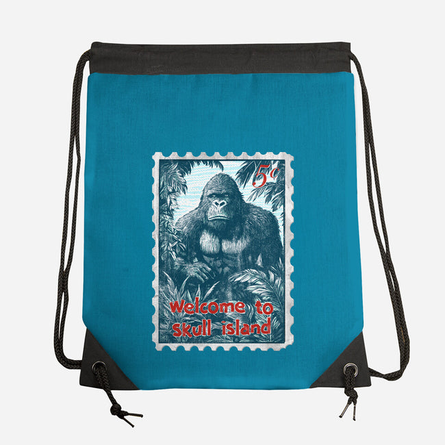 Welcome To Skull Island-None-Drawstring-Bag-kharmazero