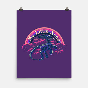 Little Xeno-None-Matte-Poster-rmatix