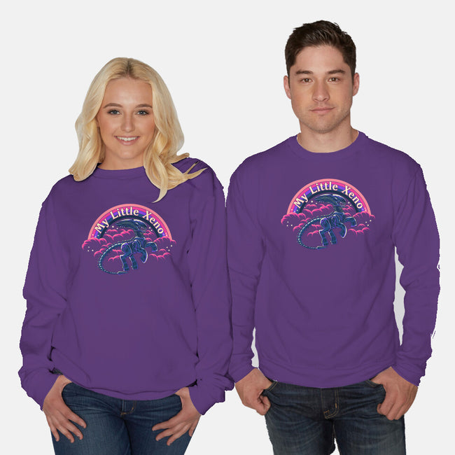 Little Xeno-Unisex-Crew Neck-Sweatshirt-rmatix