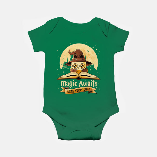 The Magic Inside-Baby-Basic-Onesie-retrodivision