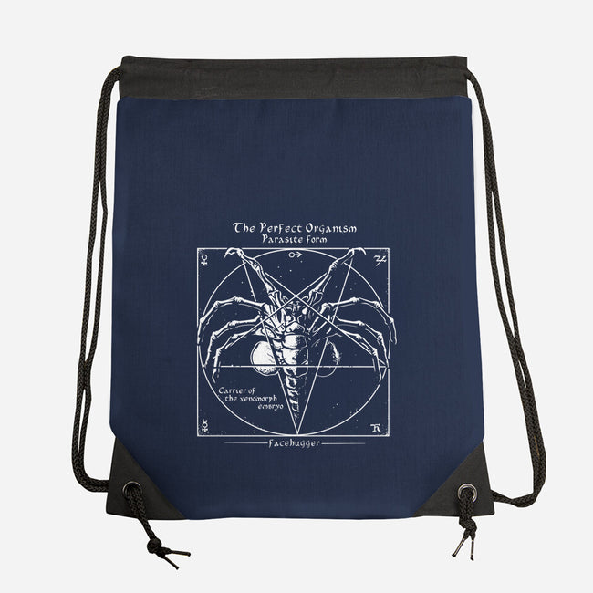 Alien Pentagram-None-Drawstring-Bag-daobiwan