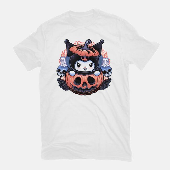 Cute Little Pumpkin-Womens-Basic-Tee-glitchygorilla