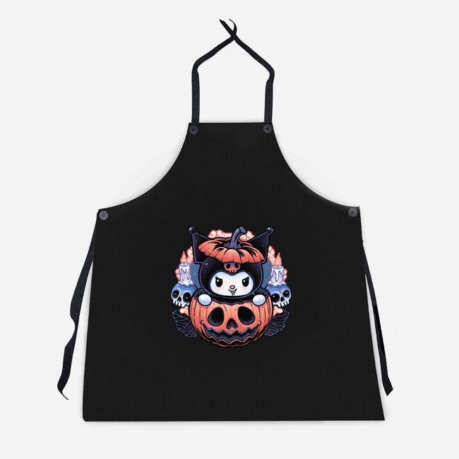 Cute Little Pumpkin-Unisex-Kitchen-Apron-glitchygorilla