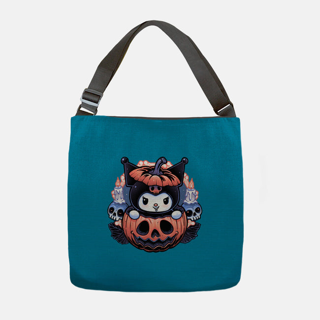 Cute Little Pumpkin-None-Adjustable Tote-Bag-glitchygorilla