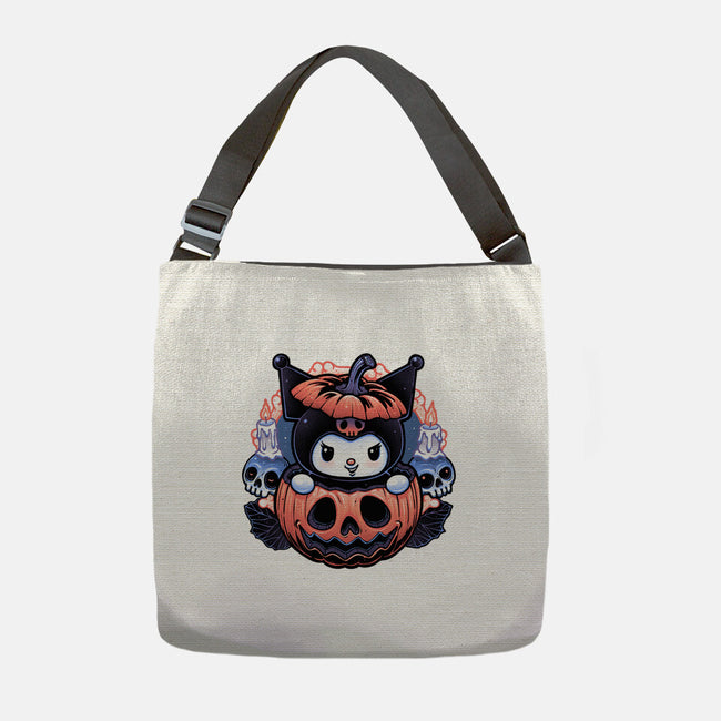 Cute Little Pumpkin-None-Adjustable Tote-Bag-glitchygorilla