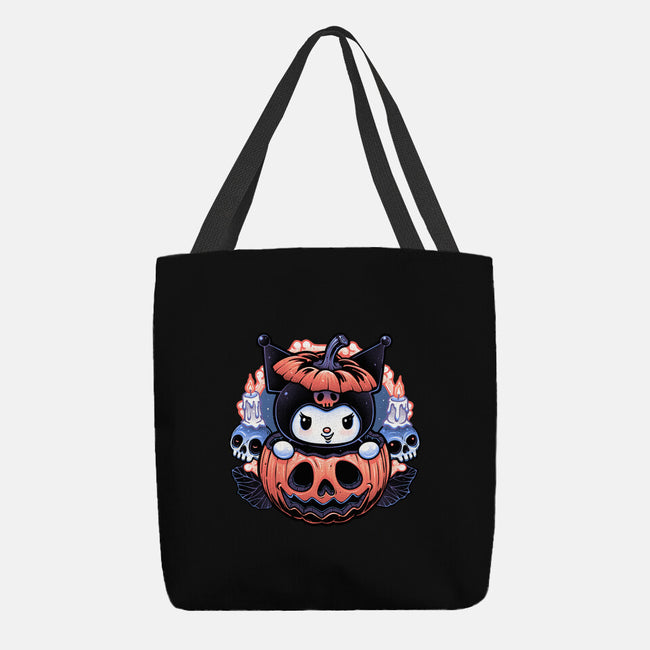 Cute Little Pumpkin-None-Basic Tote-Bag-glitchygorilla