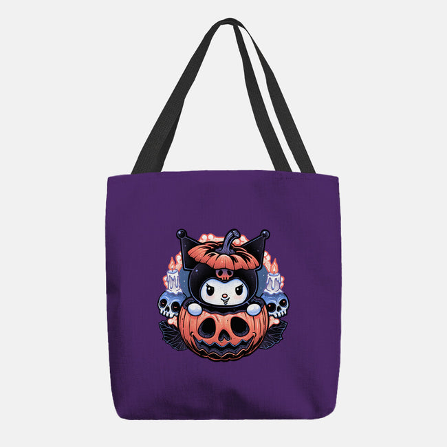 Cute Little Pumpkin-None-Basic Tote-Bag-glitchygorilla