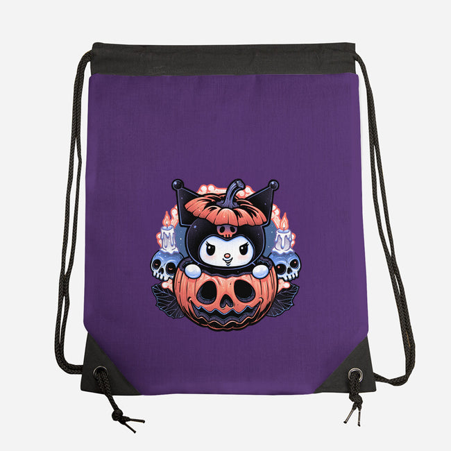 Cute Little Pumpkin-None-Drawstring-Bag-glitchygorilla