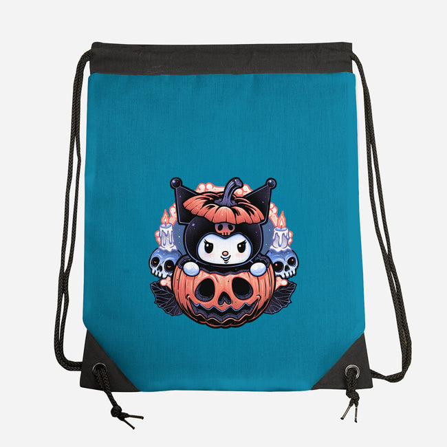 Cute Little Pumpkin-None-Drawstring-Bag-glitchygorilla