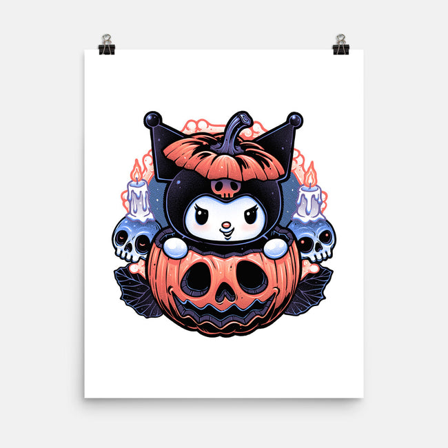 Cute Little Pumpkin-None-Matte-Poster-glitchygorilla