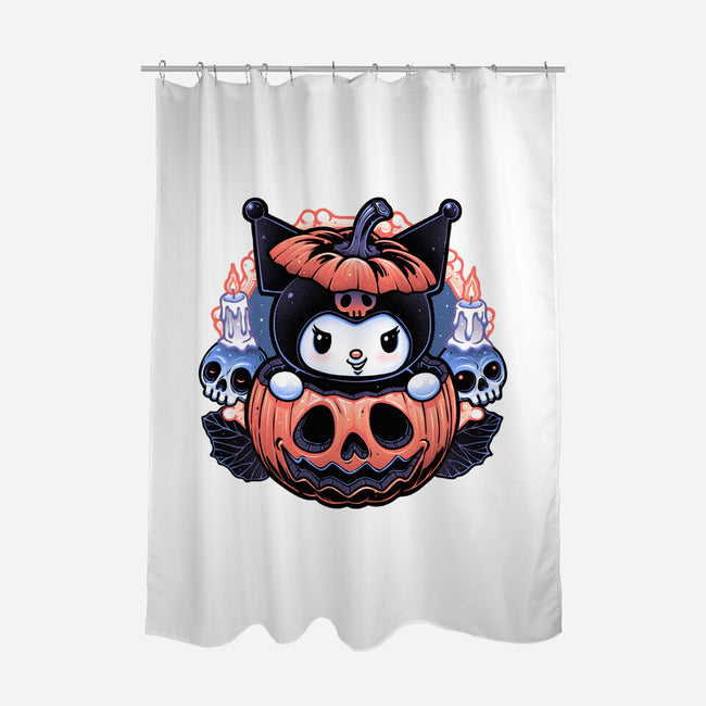 Cute Little Pumpkin-None-Polyester-Shower Curtain-glitchygorilla