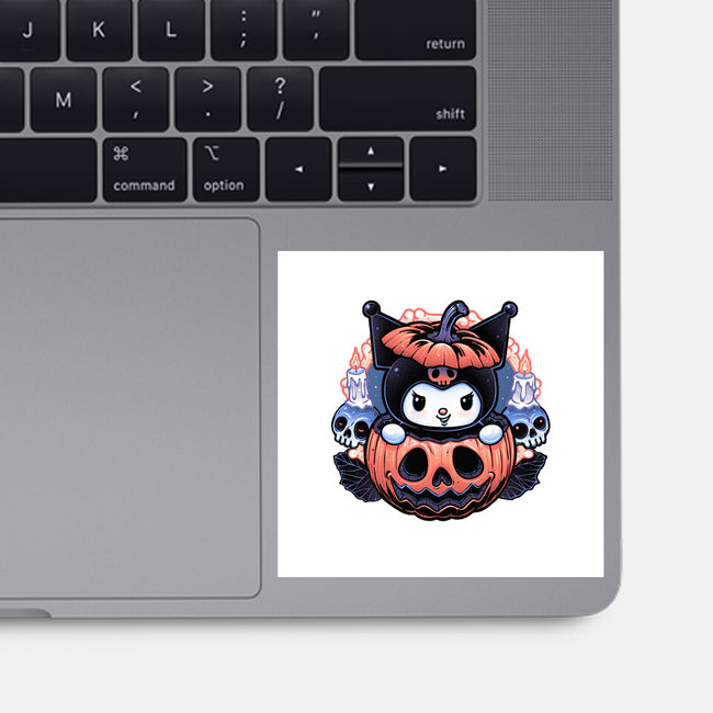 Cute Little Pumpkin-None-Glossy-Sticker-glitchygorilla